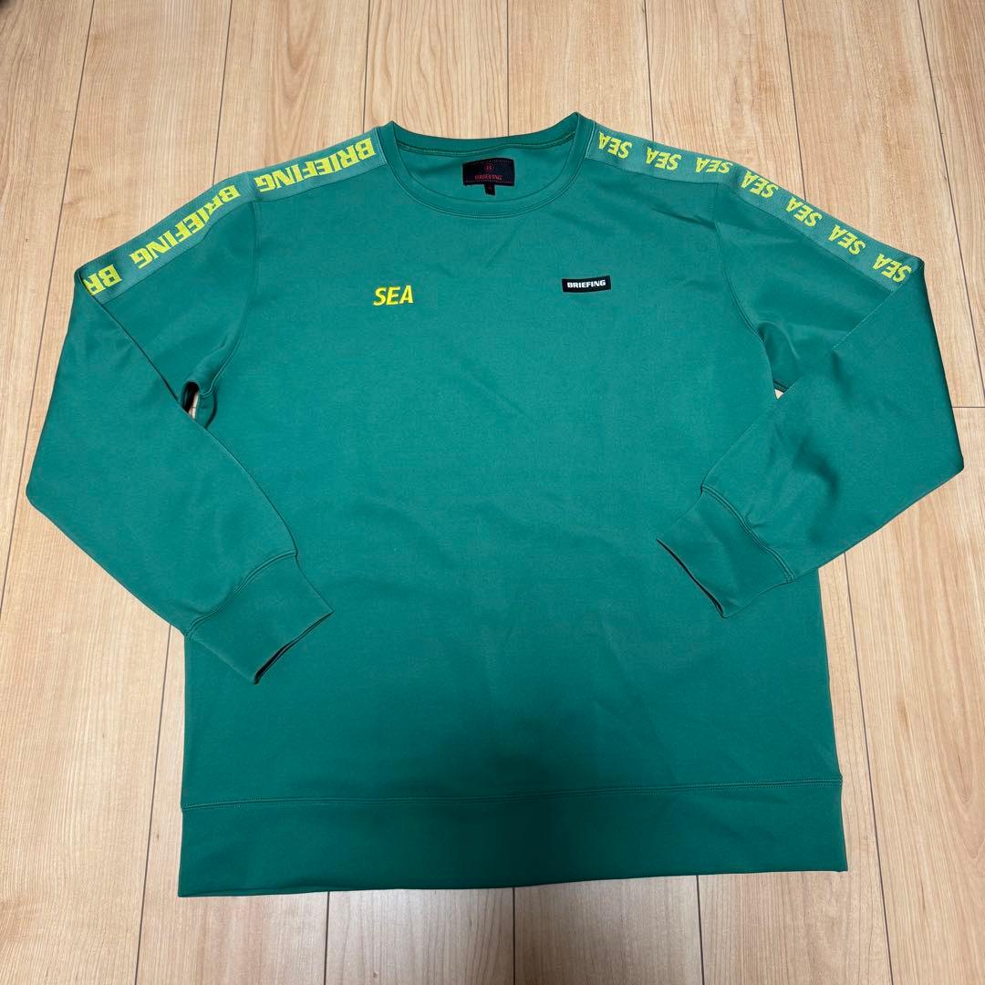 WIND AND SEA × BRIEFING GOLF スウェット