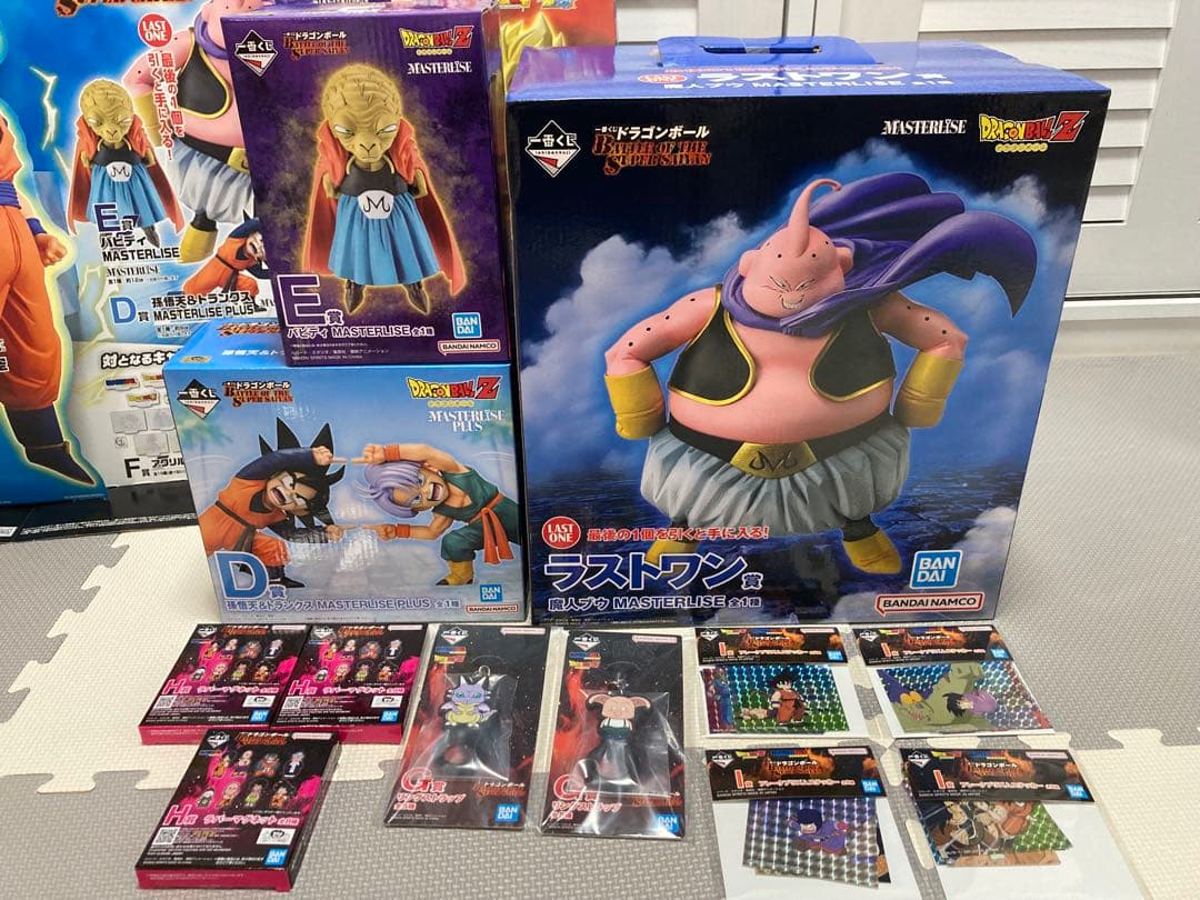 一番くじドラゴンボール　ラストワン賞、D賞、E賞下位賞セット