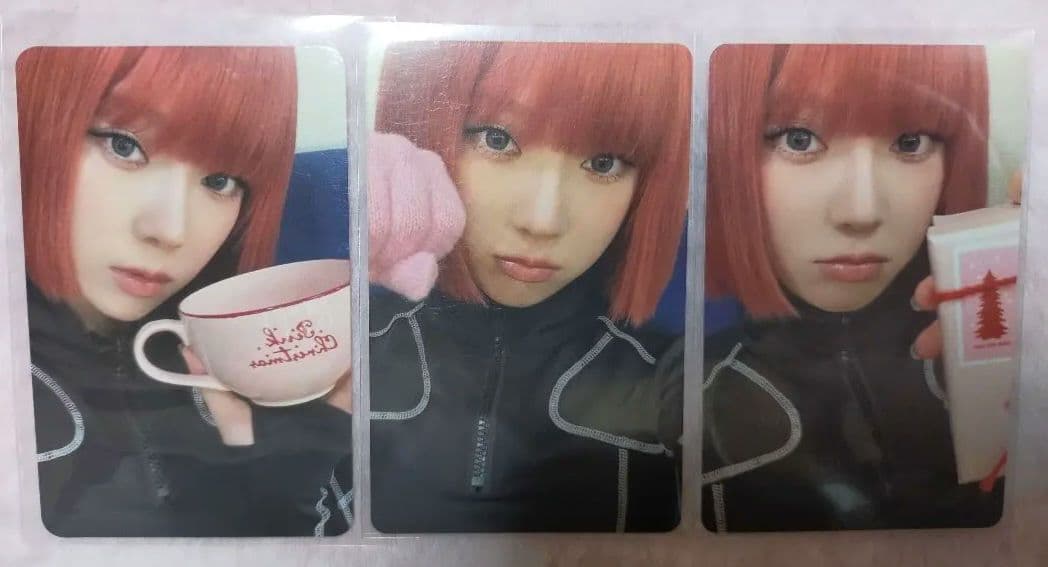 aespa ウィンター 2024 Pink Christmas トレカ3点セット - メルカリ