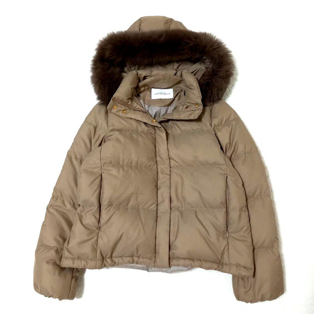 極美品✨ユナイテッドアローズ フォックスファー ダウンジャケット フード