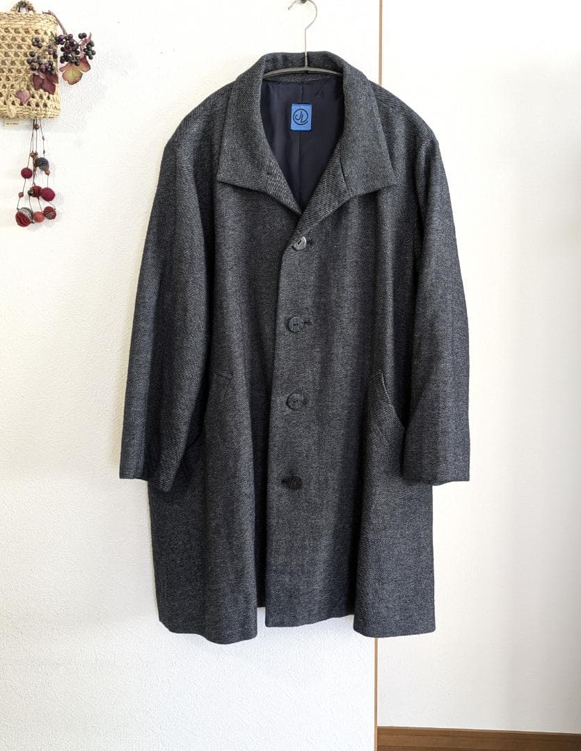 ヨーガンレール☆ブルーレーベル☆ウールリネンツイルロングJK☆保管品☆美品です ウールリネンツイルpart4☆ヨーガンレール | ヨーガンレール