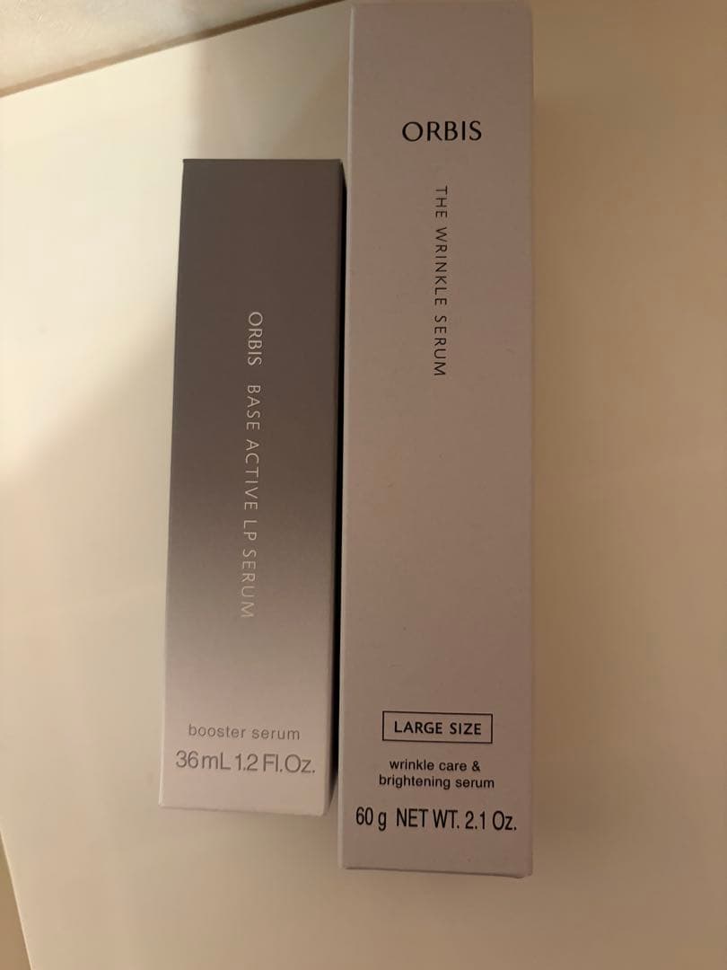 専用！ORBIS リンクルセラムラージサイズ、ベースアクティブLPセラム