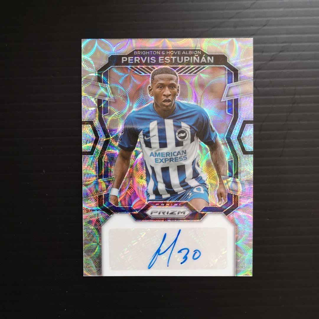 Panini Prizm ペルビス・エストゥピニャン 直筆サインカード - メルカリ