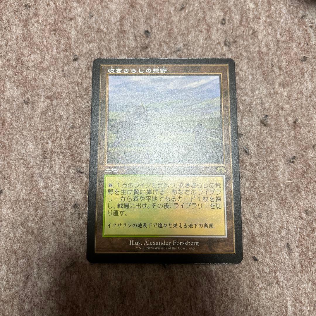 mtg 吹きさらしの荒野 旧枠 - メルカリ