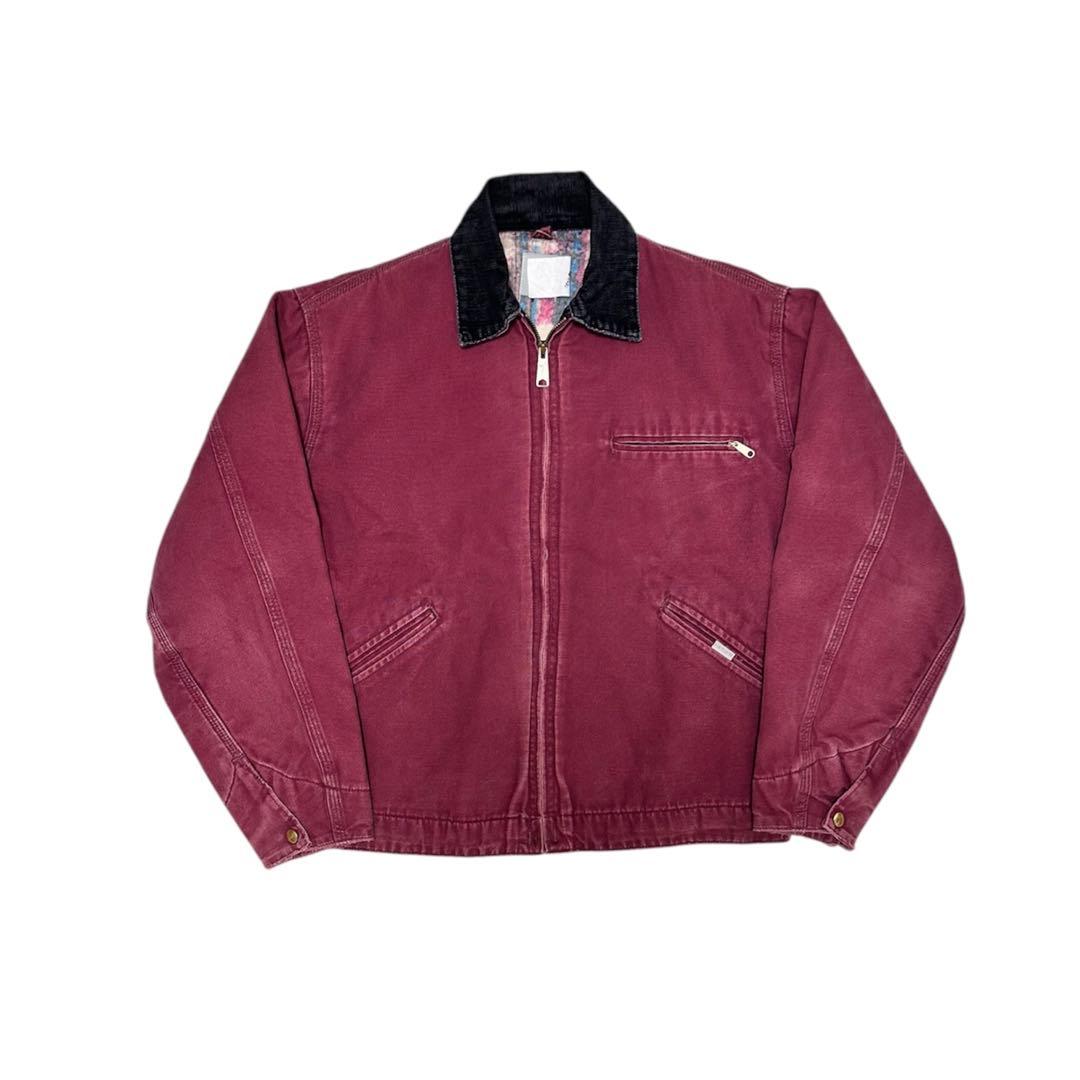 90s 希少カラー carhartt デトロイトジャケット J24 RDW - メルカリ