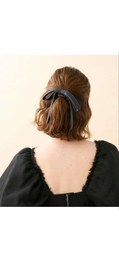 【新品未使用】【完売】ALEXANDRE DE PARIS サテングレー ポニー