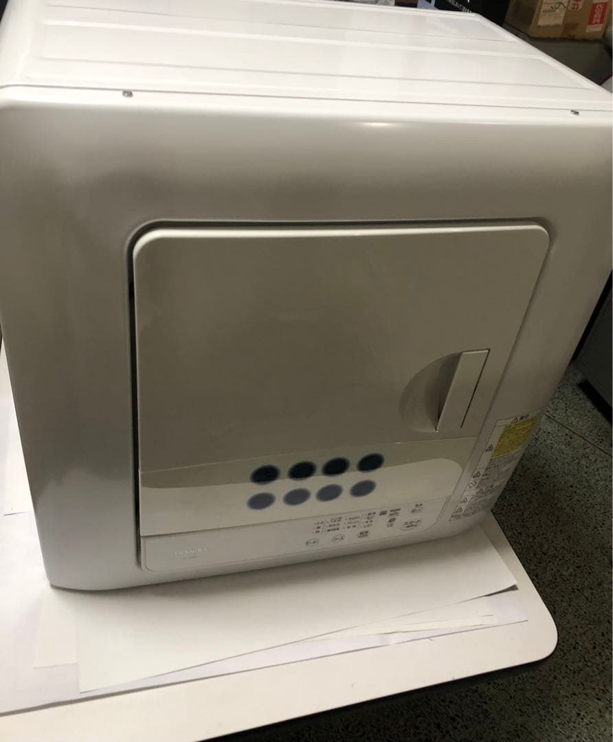 TOSHIBA 東芝 電気 乾燥機 ED-458 2023年製