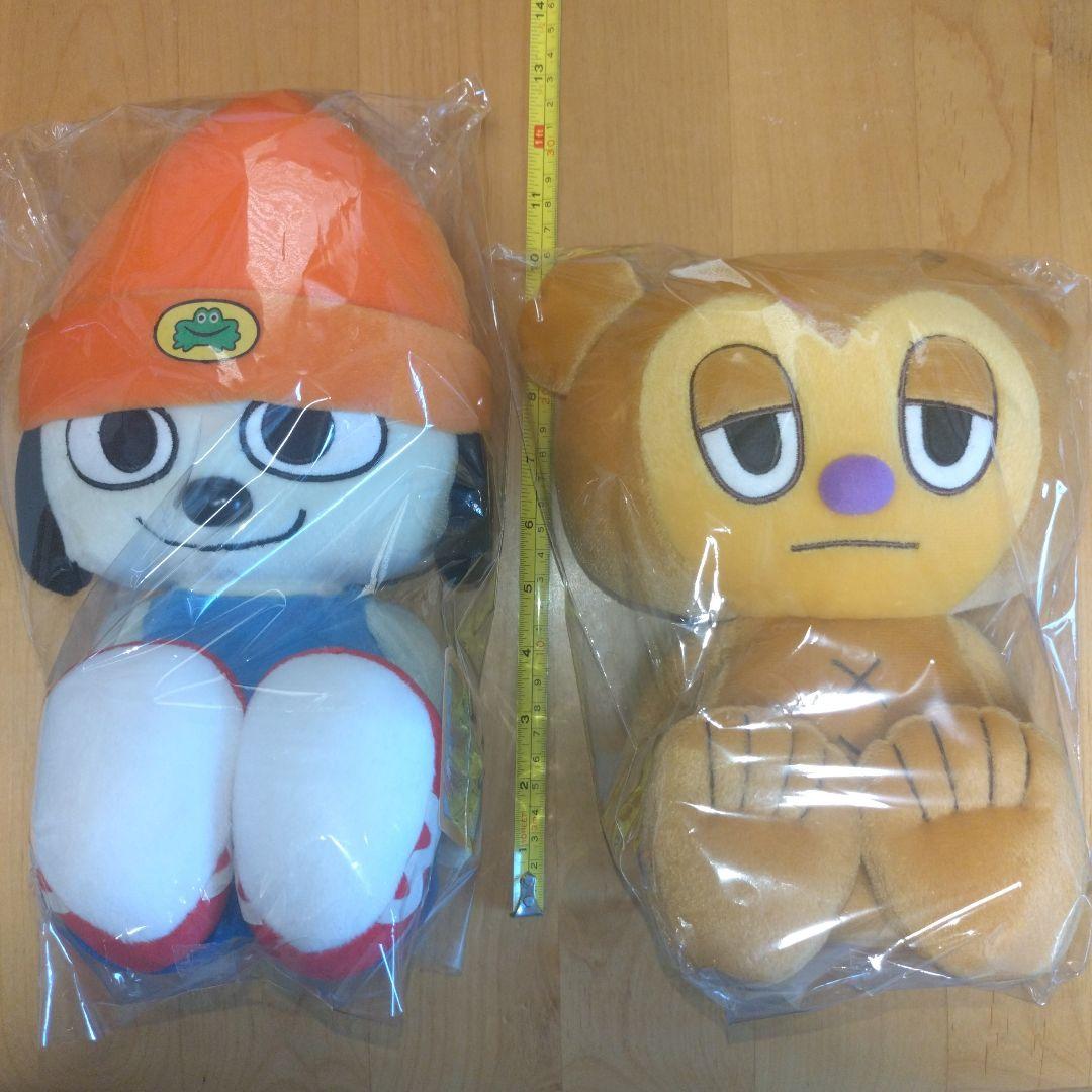 パラッパラッパー スーパージャンボぬいぐるみ 貯金箱 2001年製 タグ付き