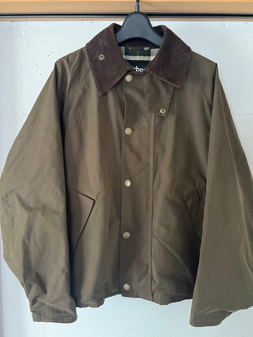 【BARBOUR 】TRANSPORT サイズ36 オリーブ
