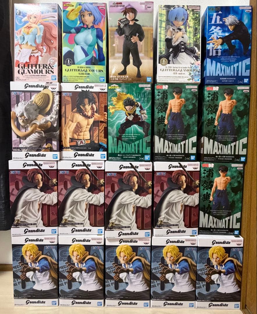 グランディスタ　MAXIMATIC グリッターグラマラス　フィギュア20点セット