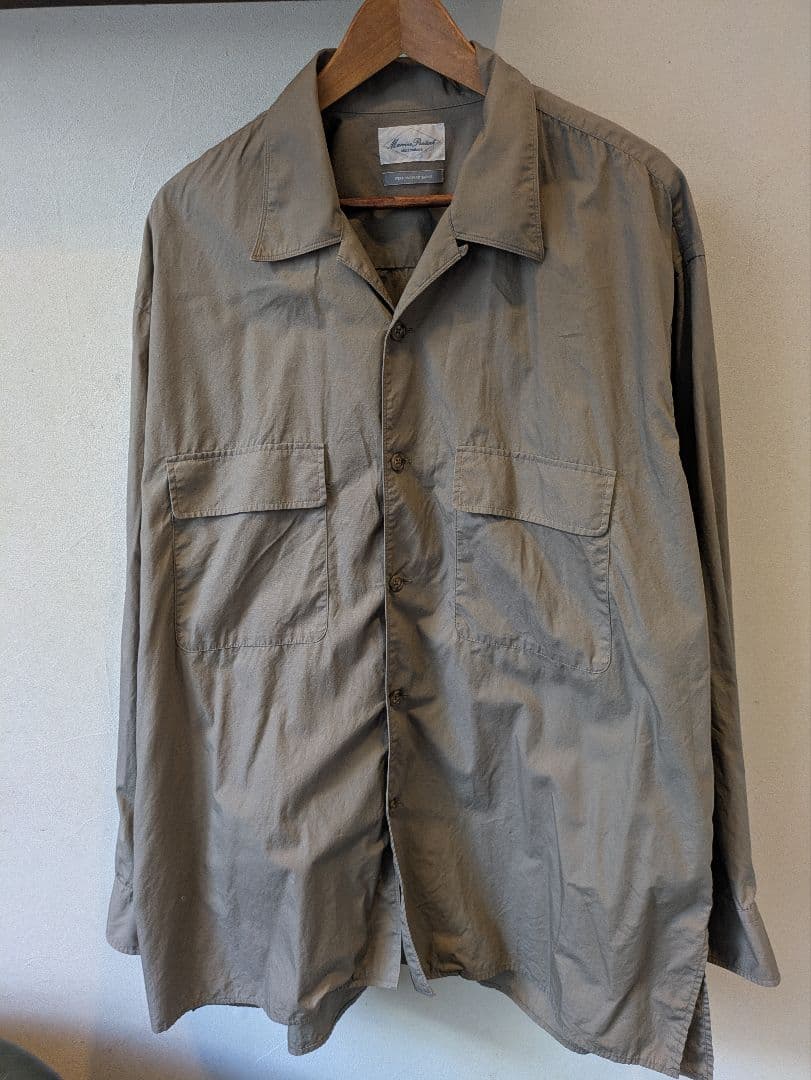 Marvine Pontiak Shirt Makersカーキベージュ 長袖 2026年最新】Marvine Pontiak shirt makers カラー：カーキ系 その他の