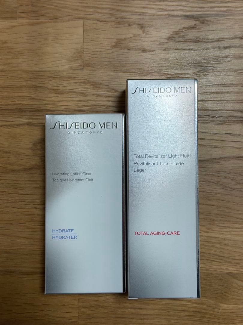 【新品】資生堂メン　トータルRライトフリュイドN & ローション