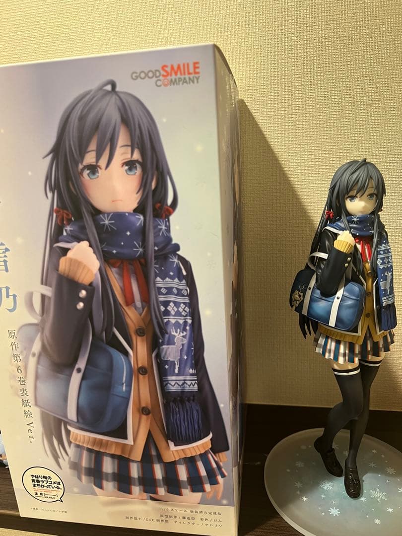 正規品　雪ノ下雪乃　フィギュア原作第6巻表紙絵Ver.