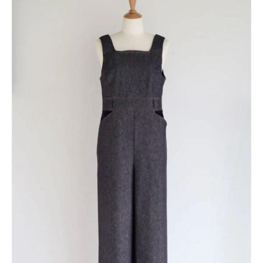 未使用品！girlish St.cecilia デニムサロペット　S