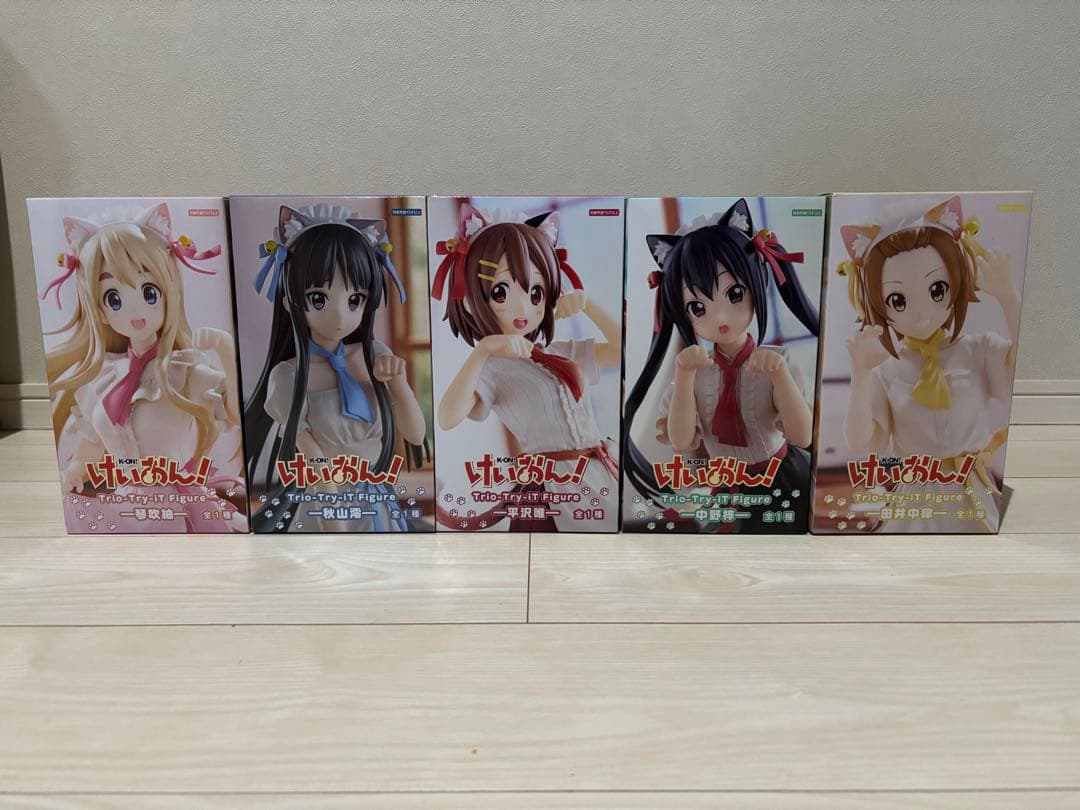 けいおん！ Trio-Try-iT Figure フィギュア 5体セット②