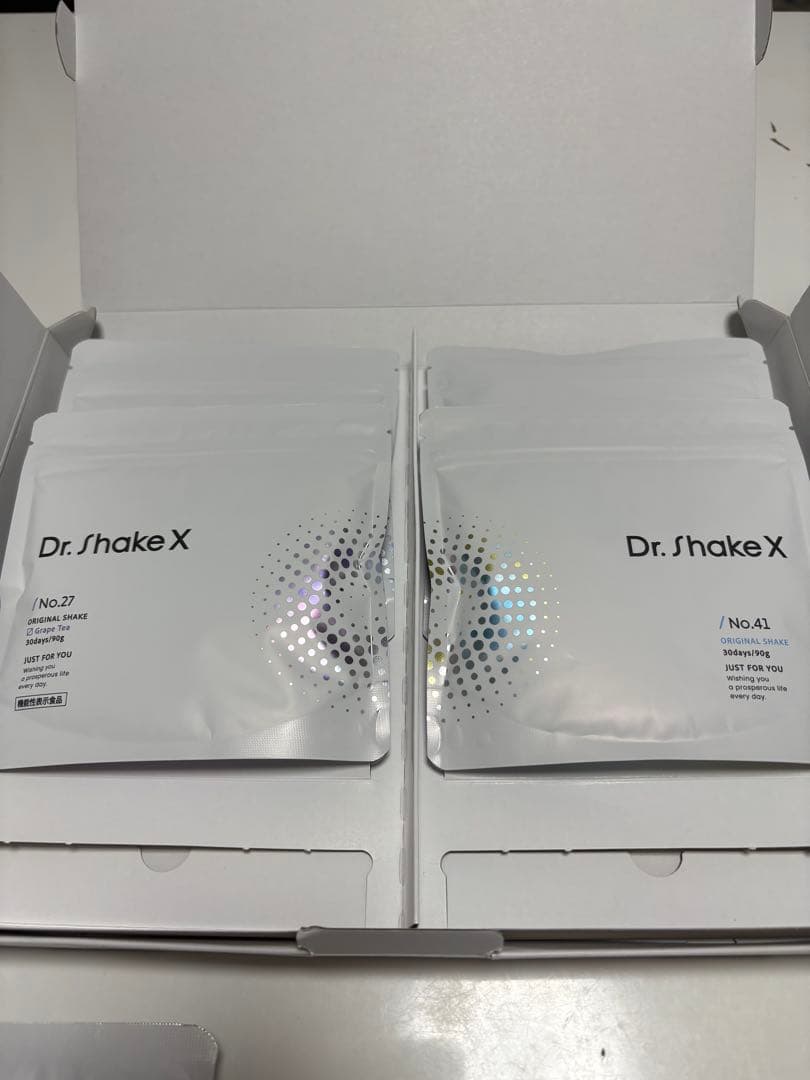 ［新品未開封］Dr.ShakeX パーソナライズドリンク ドクターシェイクス4袋