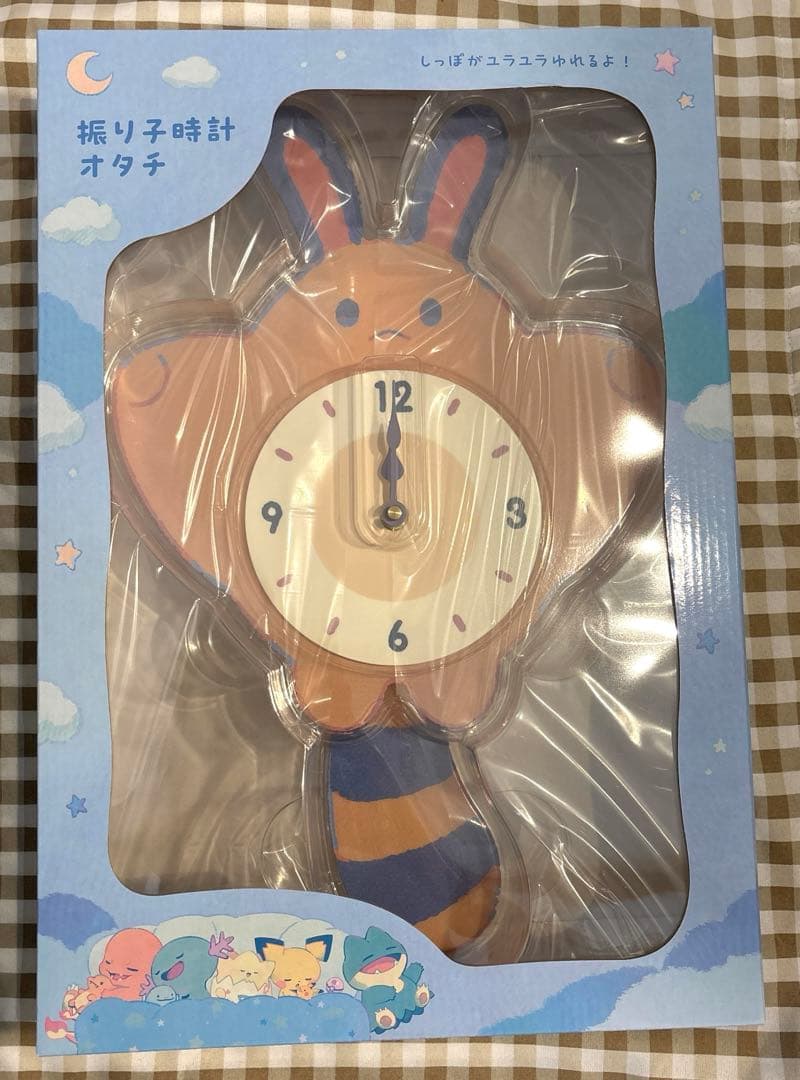 Little Daydream オタチ 振り子時計 ポケモンセンター 壁掛け時計