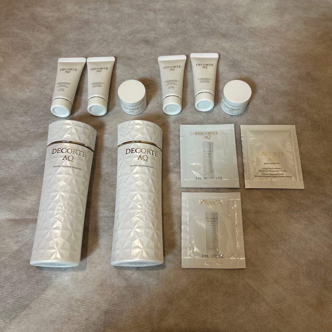 コスメデコルデAQアプソリュート乳液、化粧水　おまけ付きAQサンプル