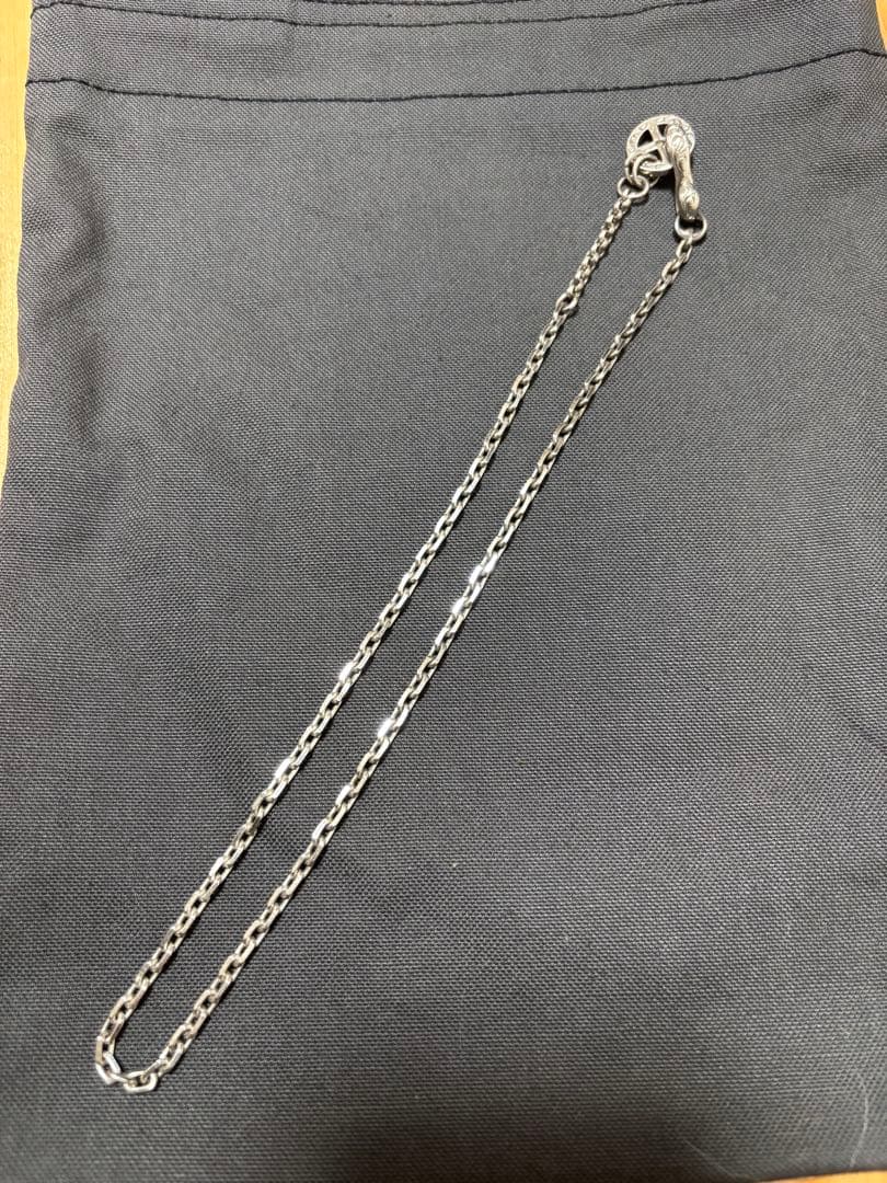 SAADシルバー チェーンネックレス クロスモチーフ SAADステンレスチェーン