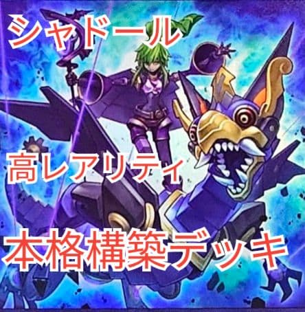 遊戯王　シャドール　サイドあり　スリーブ　高レアリティ 構築済みデッキ　ガチ