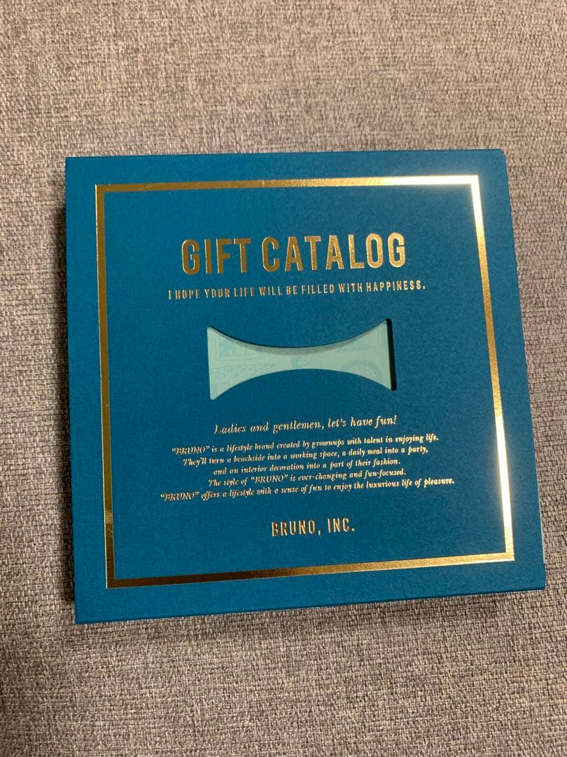 値下げしました！！BRUNOのギフトカタログとギフトカードのセット