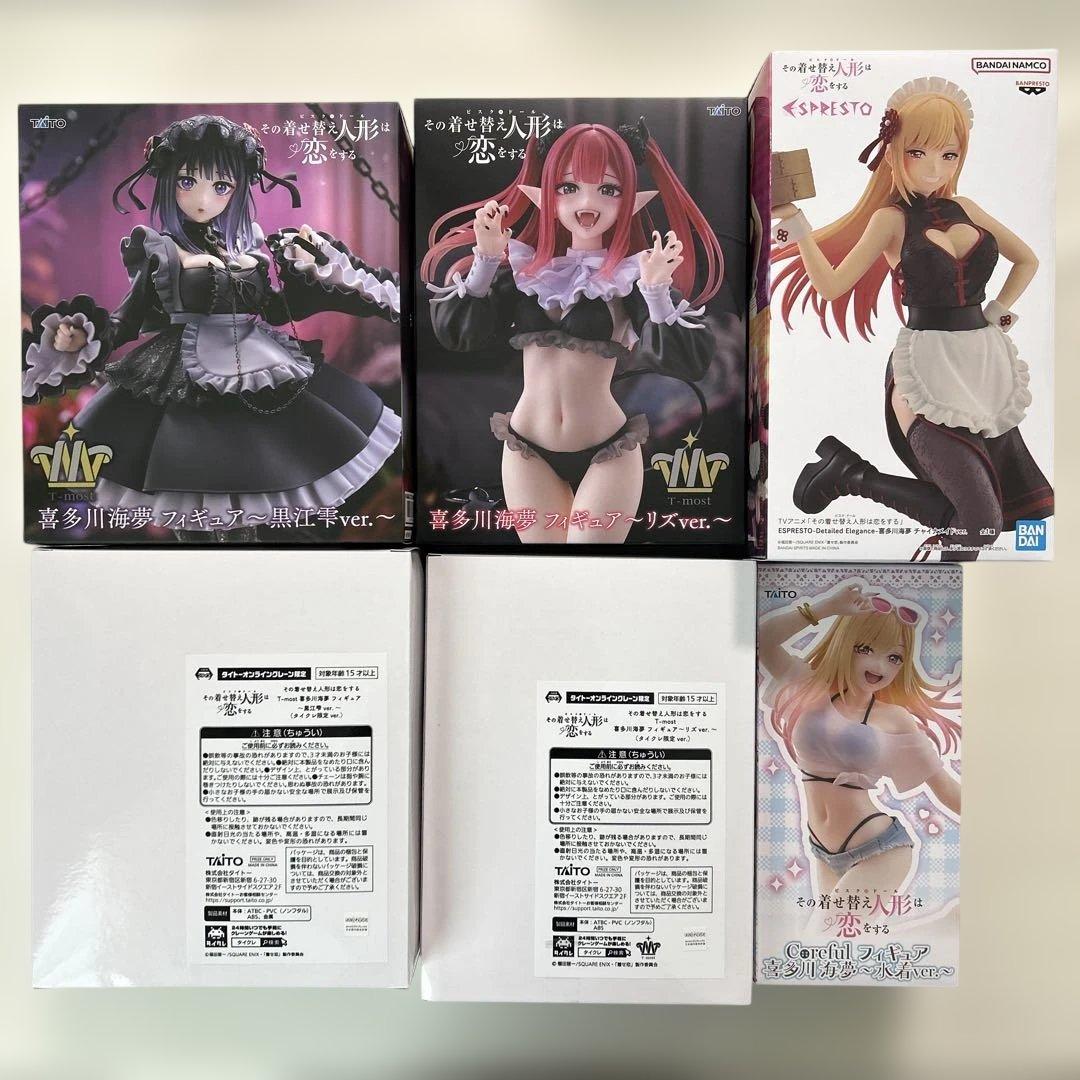 その着せ替え人形は恋をする 喜多川海夢 フィギュア　T-most他　6体セット