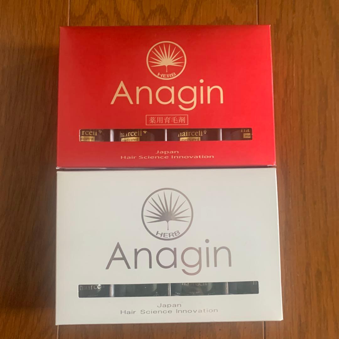 アナジン　ヘアセルプラスとヘアセル