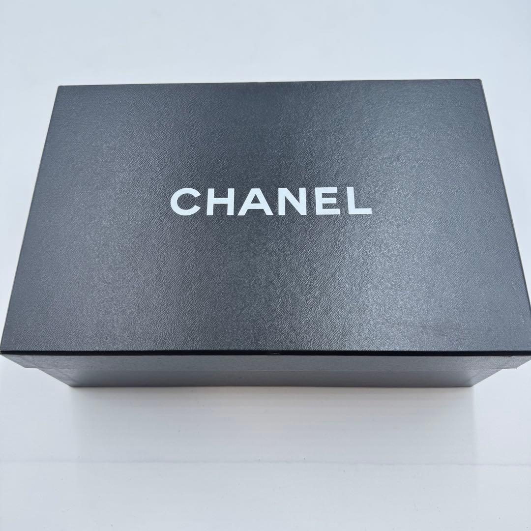 美品✨CHANEL ハイヒール　ココマーク　ブラック　サテン　23.5cm
