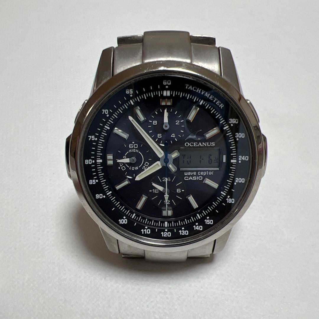腕時計　CASIO OCW-500TDJ 初代 OCEANUS チタン