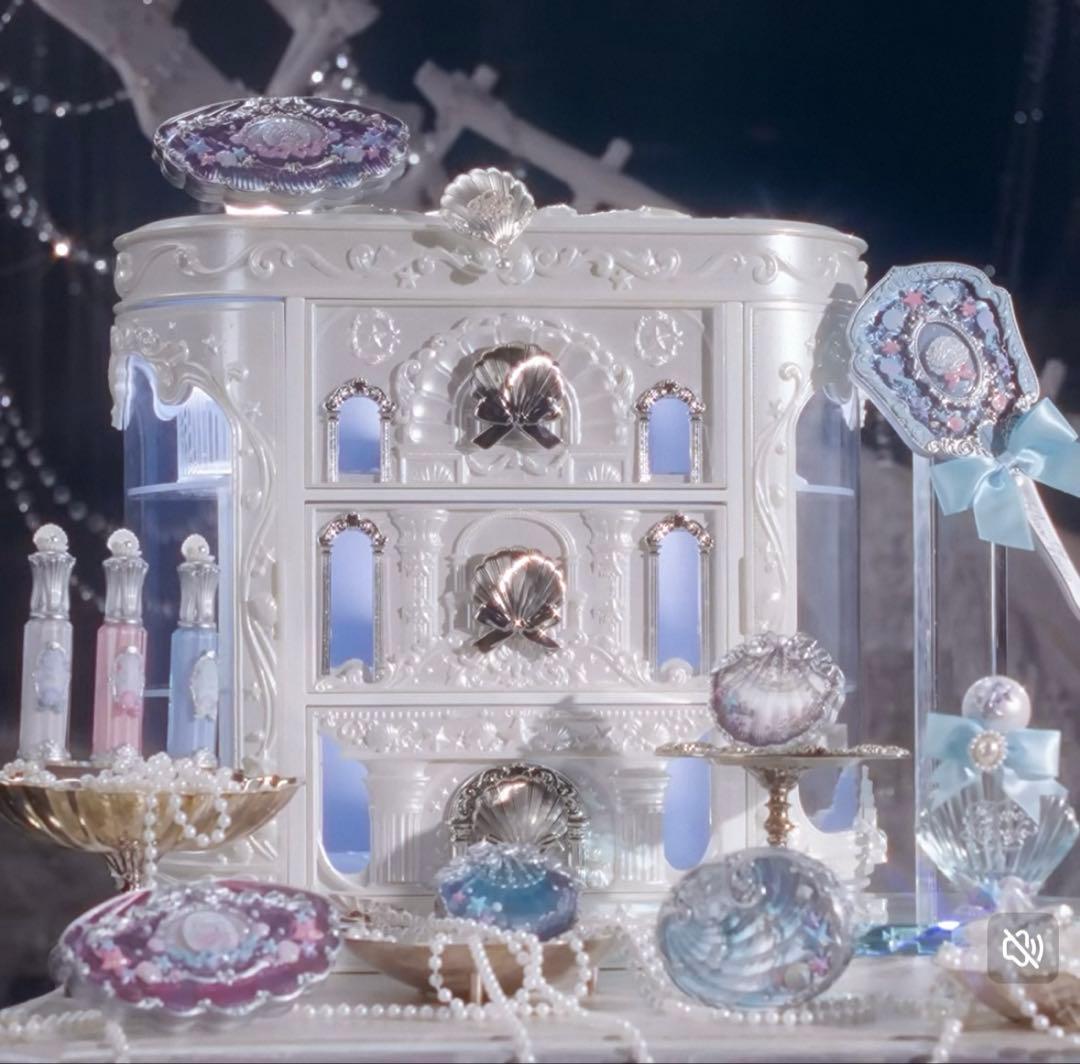 (ラスト)FrowerKnows シェルズジュエル 収納ボックス＋ハンドミラー 楽天市場】送料無料 Flower knows フラワーノーズ シェルズジュエル