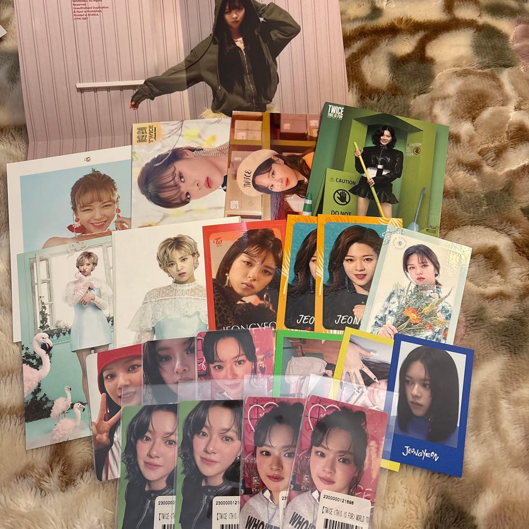 twice ジョンヨン トレカ ラントレ セット - メルカリ