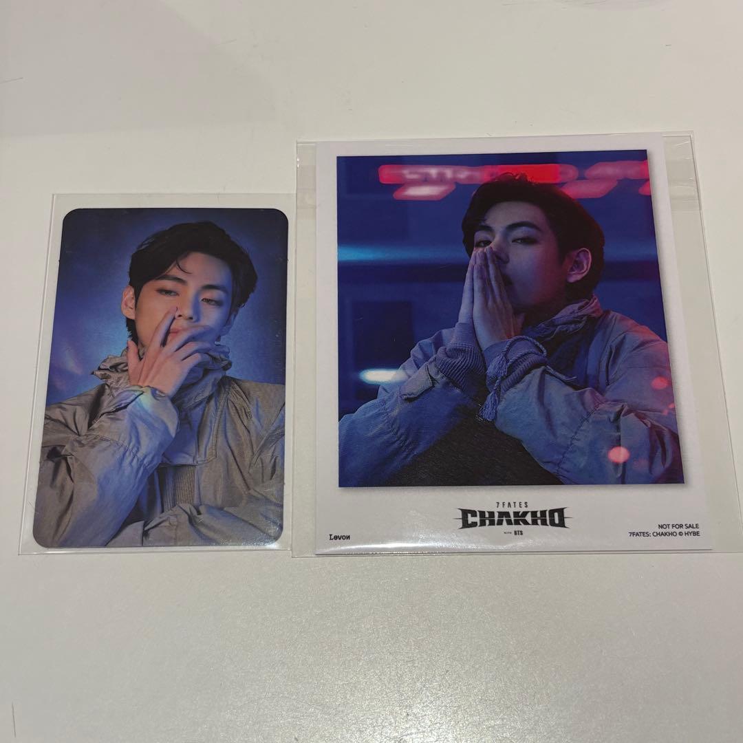 BTS CHAKHO トレカ　ポラロイド　テテ　テヒョン