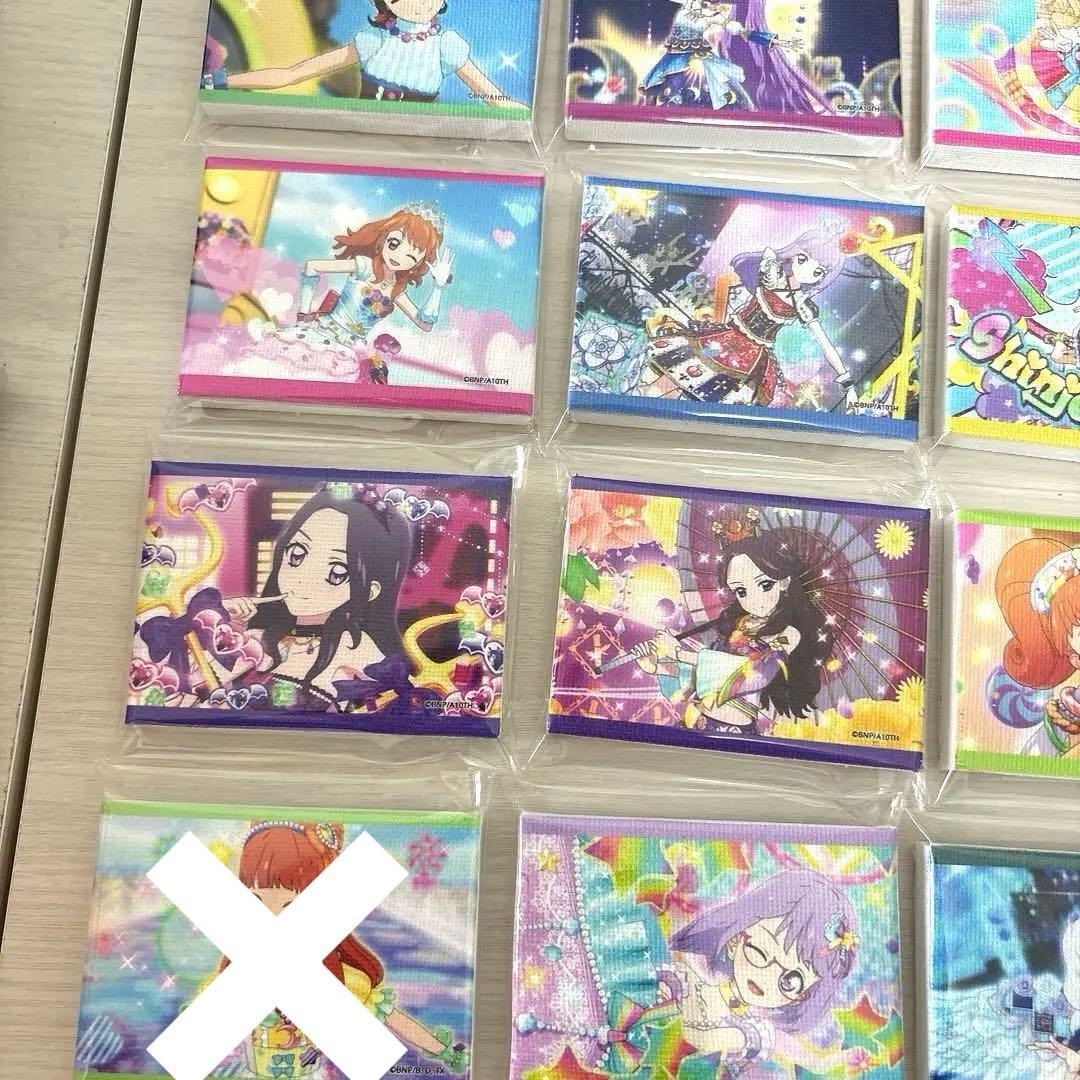 アイカツ グッズ 引退 まとめ売り 缶バッジ ポストカード キャンバス