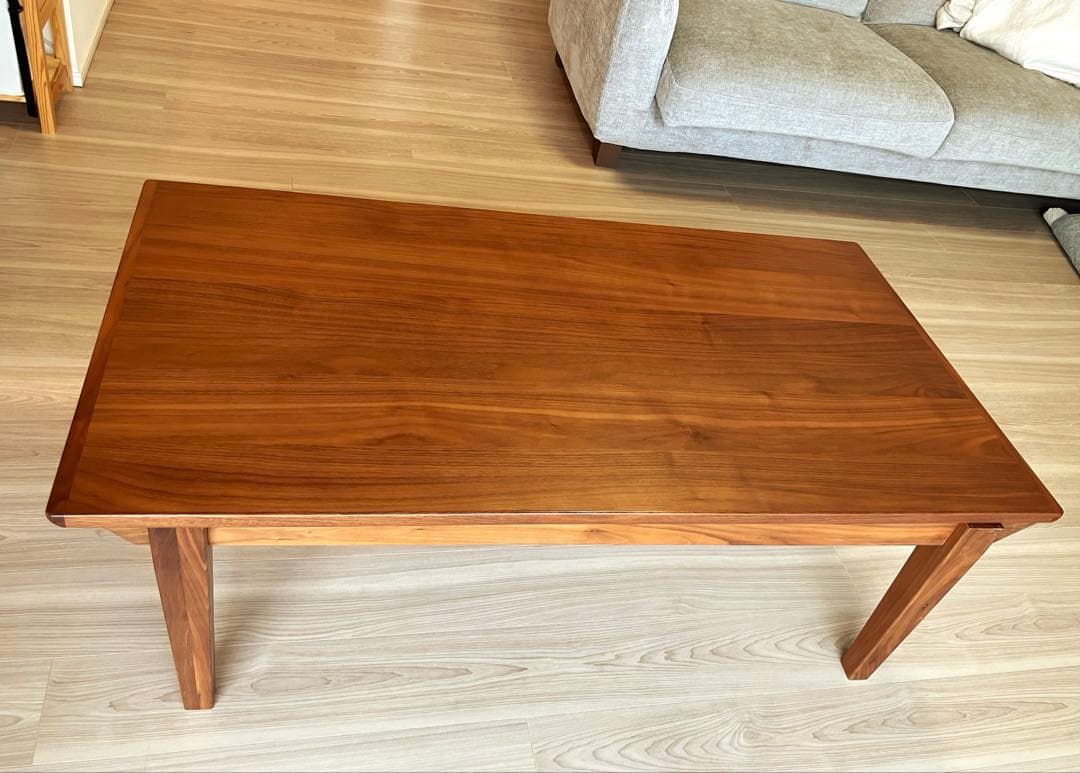 こたつ　テーブル W1200 unico METTE(メッテ)　ウォールナット unico（ウニコ）公式 | METTE（メッテ）シリーズ | 家具・インテリアの