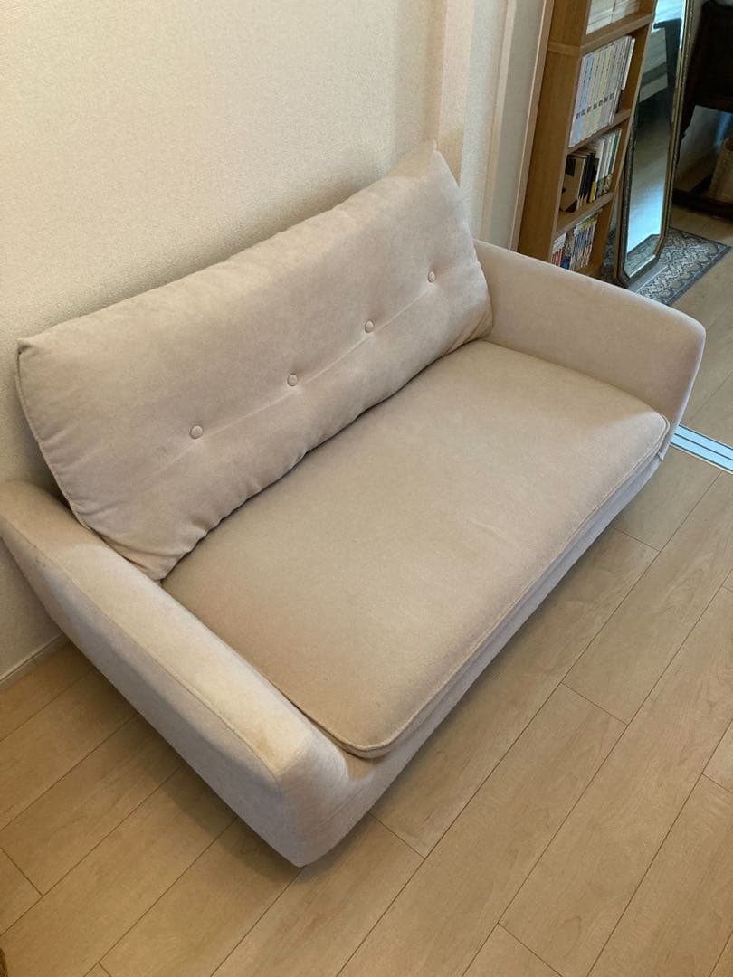 処分価格！　ほぼ送料のみ　掲載期間7月中旬まで　ニトリ 2人掛ソファ