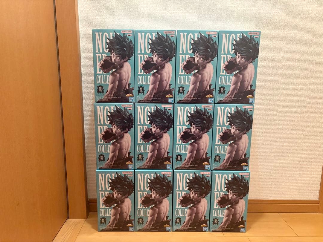 ヒロアカ Noir Edge Collection 緑谷出久 フィギュア　×12