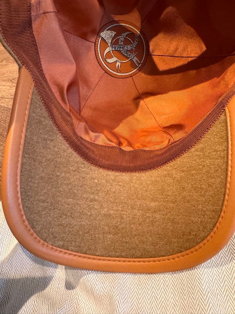 未使用 タグ付 エルメス HERMES キャップ キャスケット セレナ