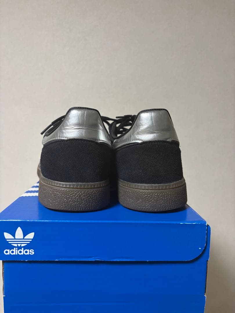 adidas spezial ブラック シルバー 27.5cm スニーカー