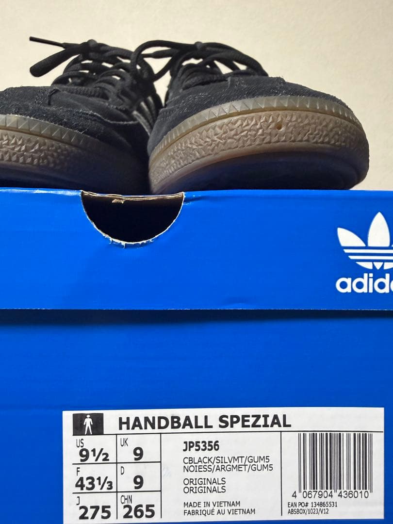 adidas spezial ブラック シルバー 27.5cm スニーカー