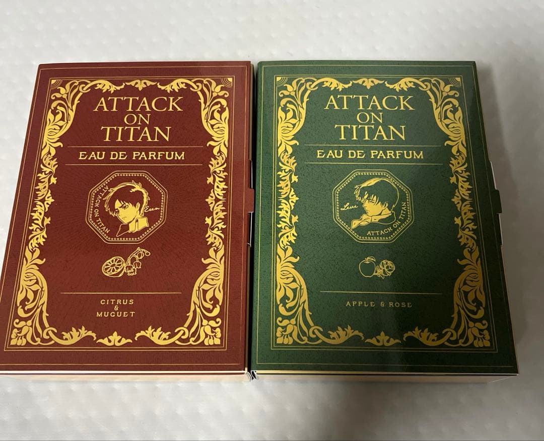 進撃の巨人　アニメイト　フレグランス　オードパルファム　エレン&リヴァイ　セット