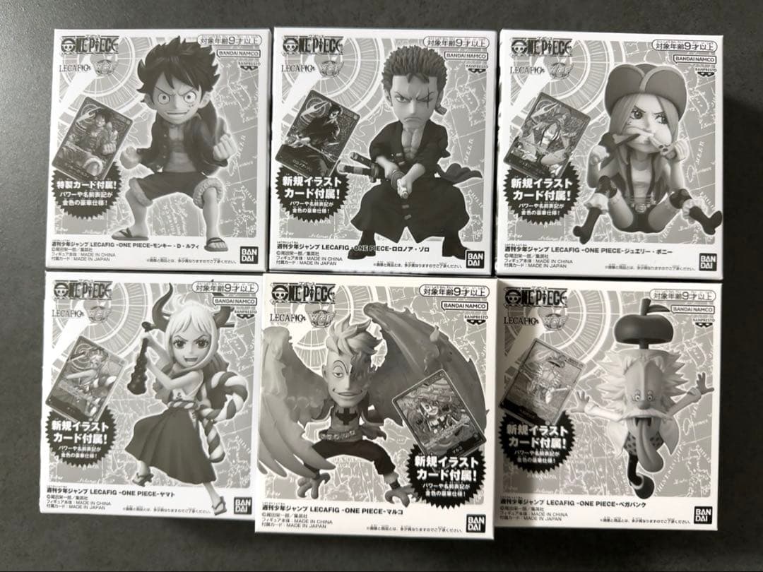 【新品未開封】ワンピースカード レカフィグ 6種セット