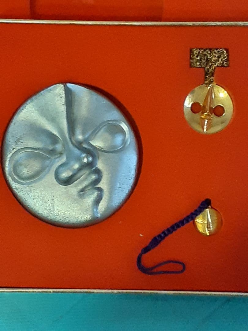 EXPO70 万博 岡本太郎 文鎮 ペンダント ストラップ　フルセット稀少