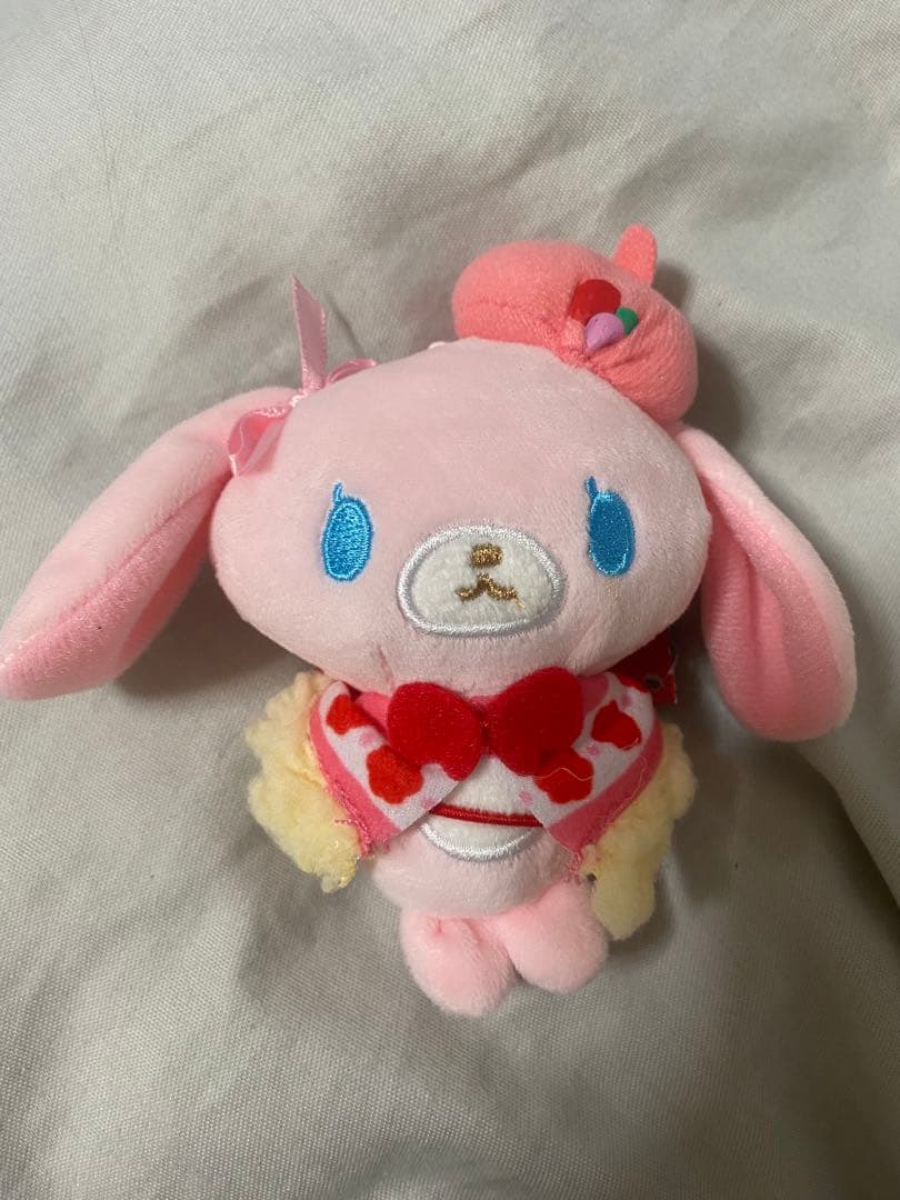 サンリオ　シュガーバニーズ　ももうさ　ぬいぐるみマスコット　プライズ