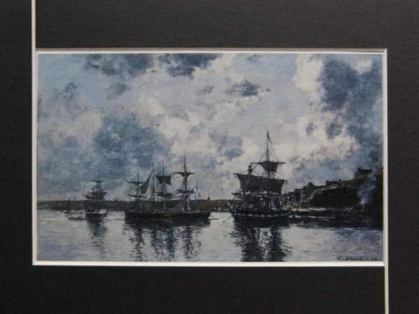 Eugene Boudin、CAMARET、海外版超希少レゾネ、新品額付