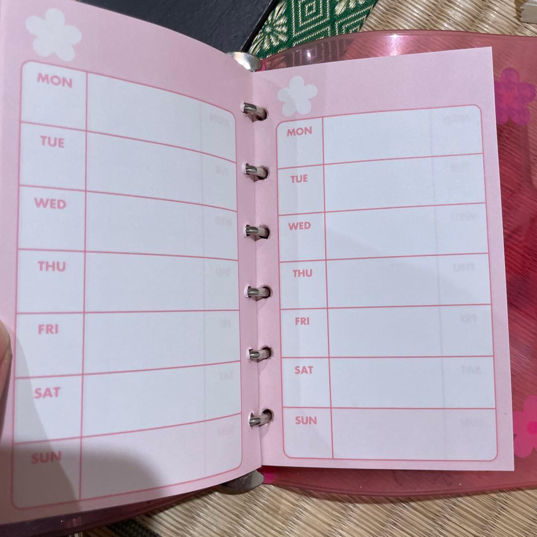 キティ希少 平成レトロ バインダー 手帳 シール帳 ハローキティ キティ