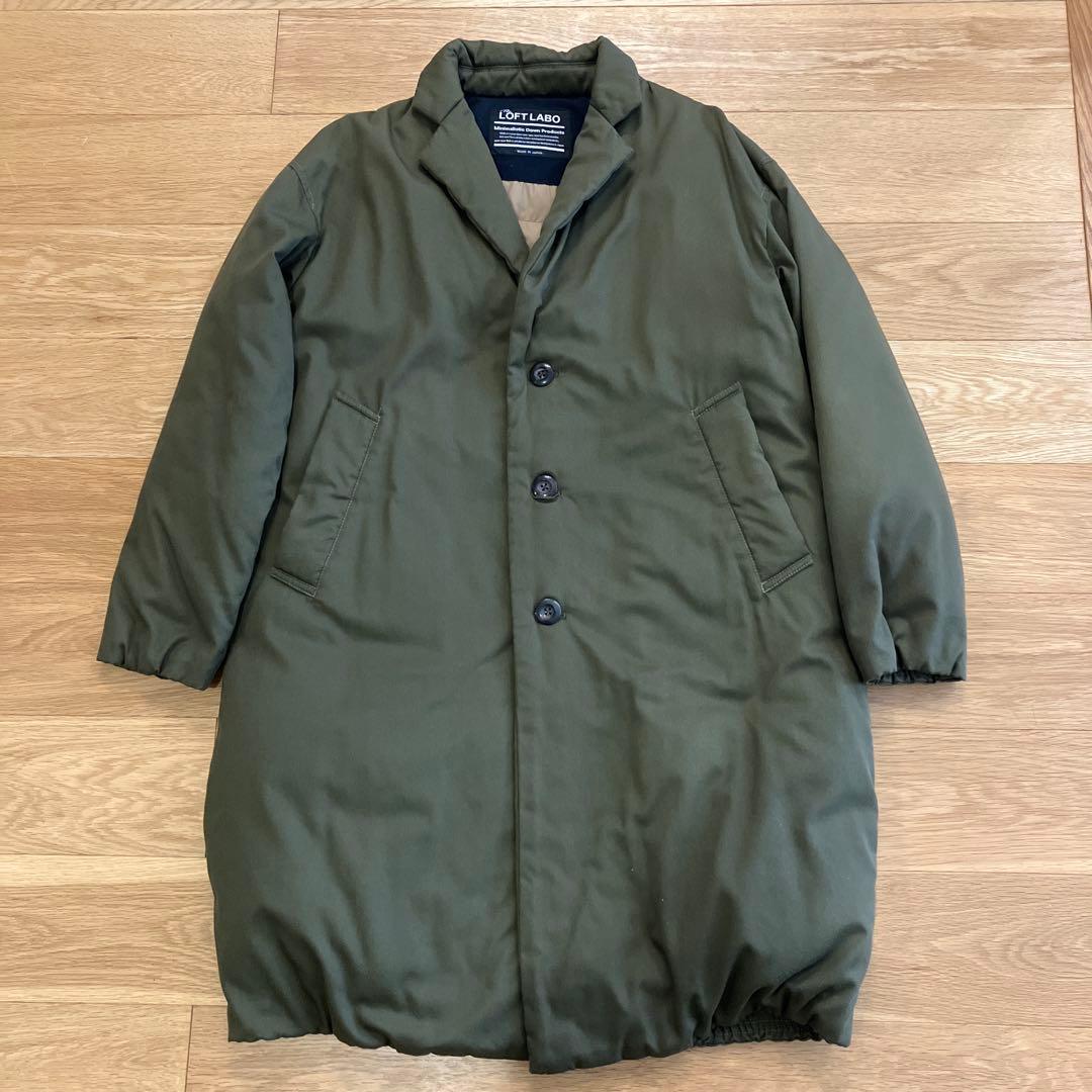 LOFT LABO オリーブ ダウンコート