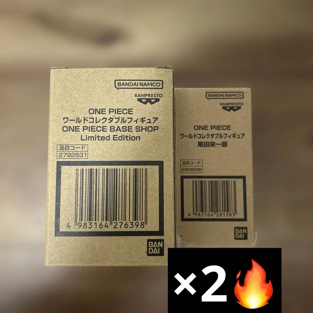 ONE PIECEBASE SHOP ワーコレフィギュア2種セット - メルカリ