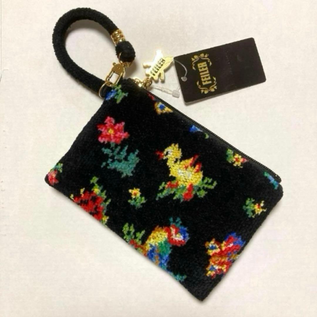 完売品❤️ハイジ✨フェイラー❤︎フォロワー様限定❤︎ティッシュポーチ ハイジ ティッシュポーチ HE-221344(ネイビー): FEILER｜フェイラー