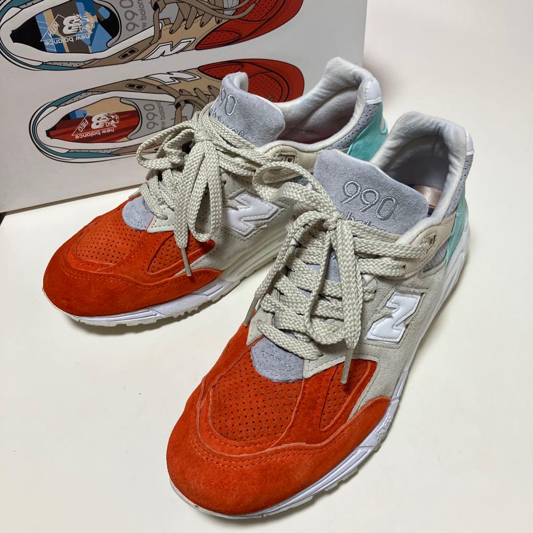 KITH×NewBalance 990 V2 \