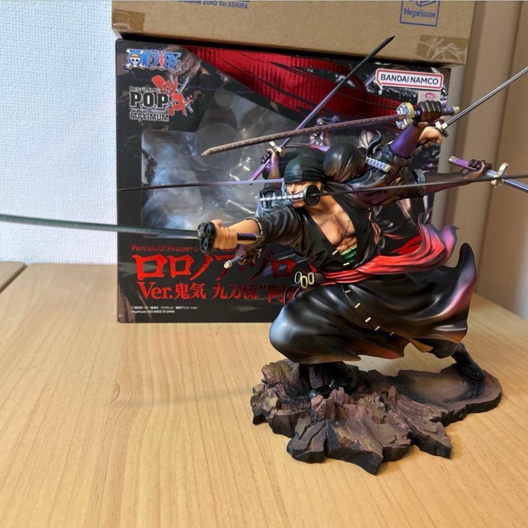 POPワンピース WA-MAXIMUM ロロノア・ゾロ 鬼気 九刀流 阿修羅 抽選販売】Portrait.Of.Piratesワンピース “WA-MAXIMUM” ロロノア